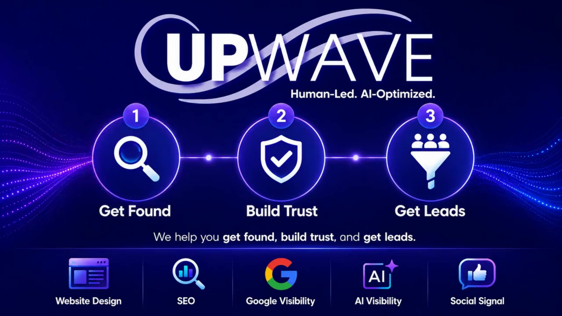 SEO and web design services by UpWave Consulting
