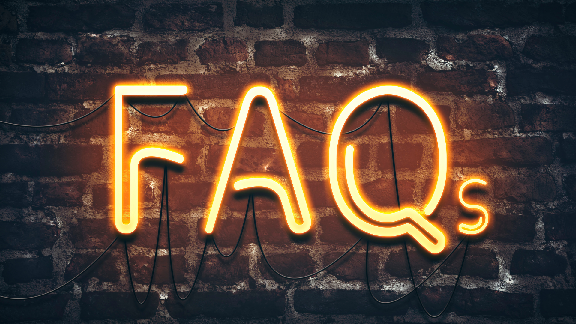 FAQ graphic for custom WordPress websites